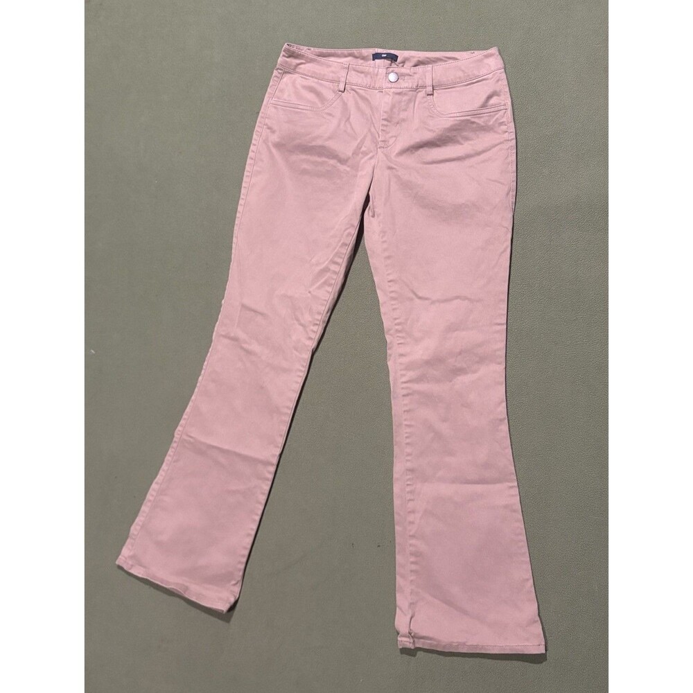 Gap Pants Womens 2 Khaki Low Rise Flare Leg Stretch Bootcut Zip Fly 1969